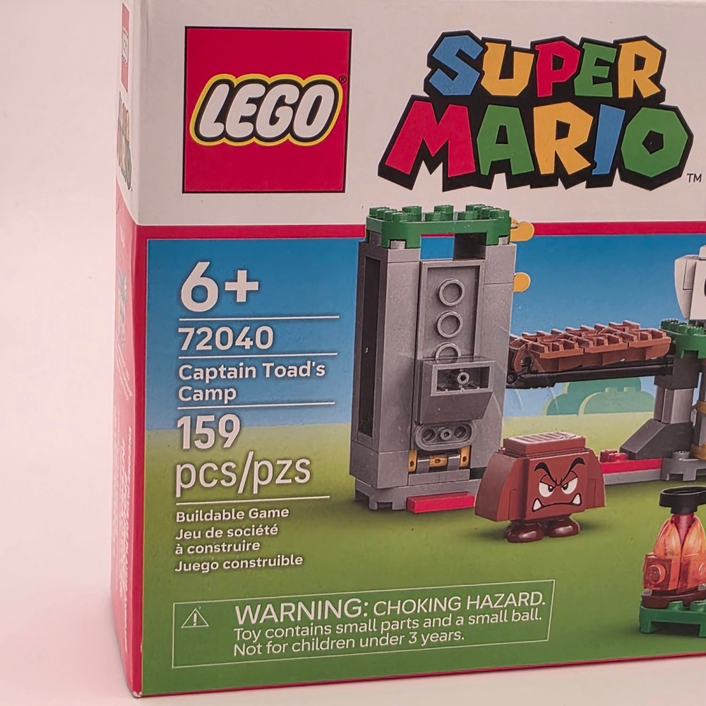 LEGO Super Mario Captain Toad's Camp 72040 159pc Building Set NEW Sealed - Picture 4 of 6
